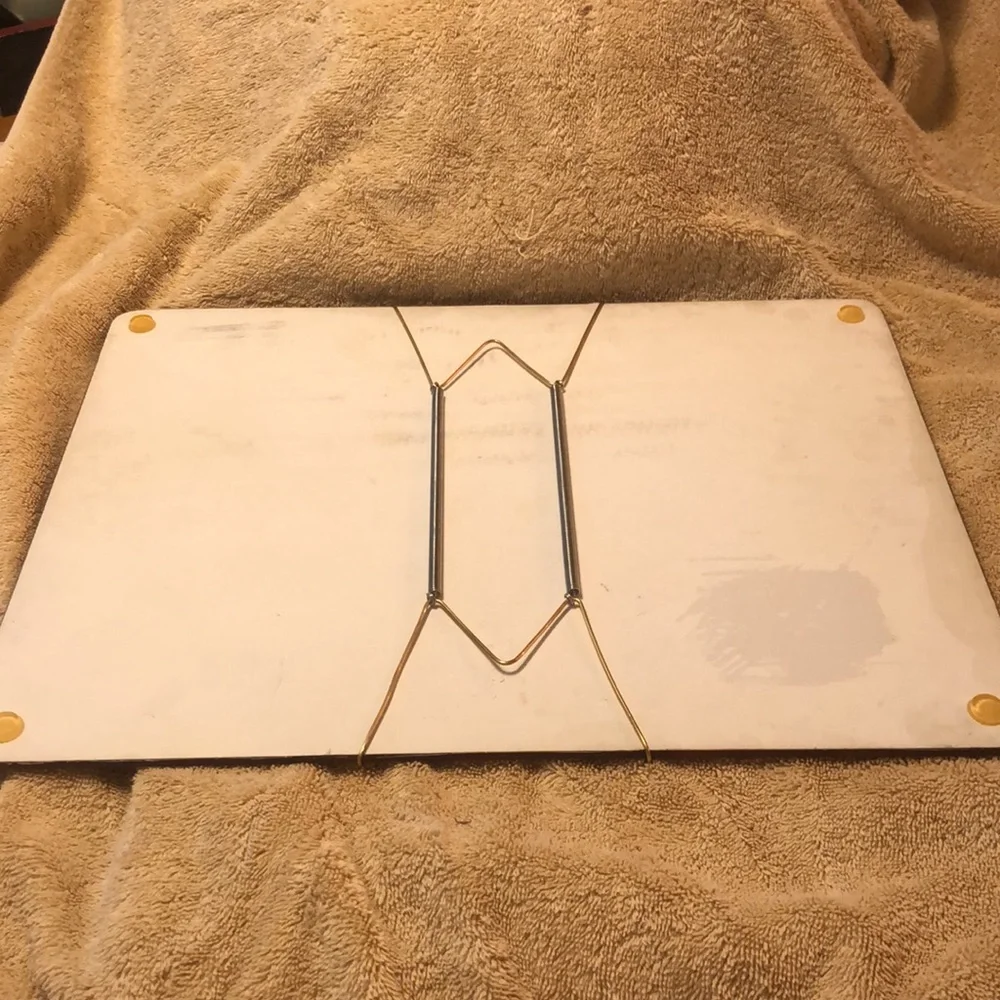 Daisies & Rooster Tempered Glass Cutting Board 15x12